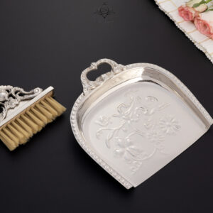 Sterling Silver Dustpan and Brush Set